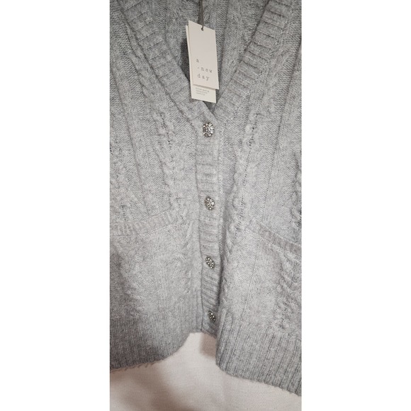 a new day-gray women's sweater size small - Picture 7 of 8